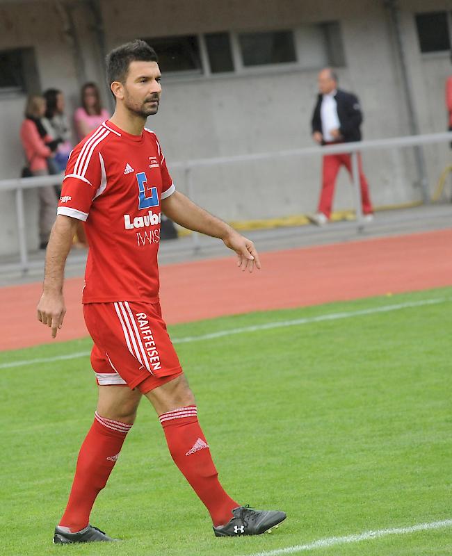 Stipe Matic brachte den FC Oberwallis in Führung.
