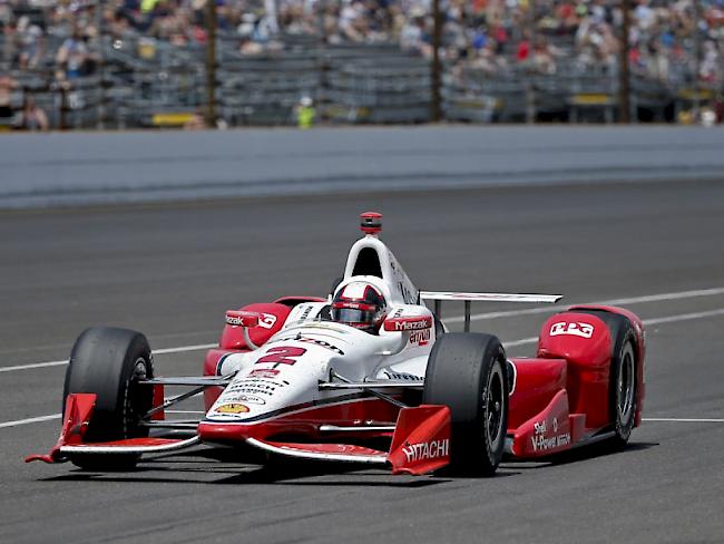 Juan Pablo Montoya gewinnt Indy 500 trotz Crash mit Schweizerin De Silvestro